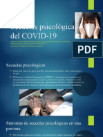 Secuelas Psicológicas Del COVID-19