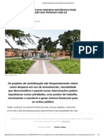 A Revitalização Dos Centros Históricos - Pedrolira