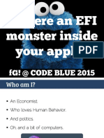Is There An EFI Monster Inside Your Apple?: FG! at CODE BLUE 2015