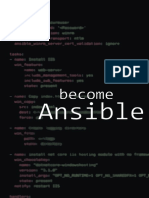 Become Ansible Sample