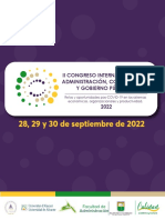 II Congreso Internacional de Administración, Contabilidad y Gobierno Público