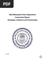 2022 Milwaukee Police Department Community Report