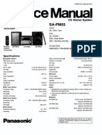 Panasonic Sa-Pm03 SM