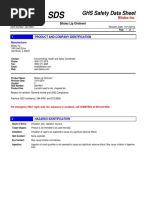 GHS Safety Data Sheet: Product and Company Identification