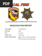 CAL FIRE's Investigation Report on Dixie Fire