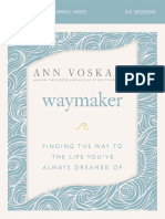 Waymaker Study Guide Session 1