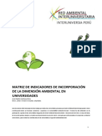 Matriz de Indicadores Ambiental Versic3b3n Actualizada 20181