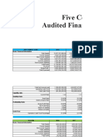 Daiz, Kate - Cement Companies - Audited Financial Statement Analysis