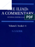 The Iliad a Commentary Volume 1 Books 1 4