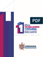 1er INFORME Maru Campos 2019