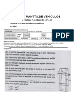 Practica C. 02 Mantto. de Vehiculos