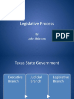Legislative Process: by John Brieden