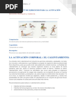 Tipos de Ejercicios para La Activacion Corporal
