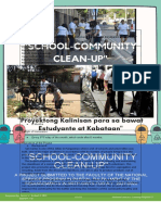 SCHOOL-COMMUNITY CLEAN-UP