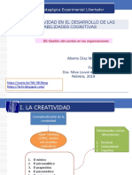 La Creatividad en El Desarrollo de Las Habilidades Cognitivas