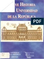 Breve Historia de La Universidad de La República