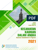 Kecamatan Kauman Dalam Angka 2021