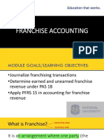 5 Franchise Accounting