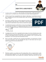 Subjective Assignment Newton Laws of Motion