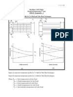 Q. Draw Temperature Profile For 2-4 Shell and Tube Heat Exchanger