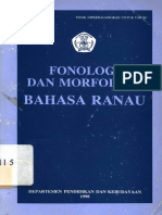 Fonologi Dan Morfologi Bahasa Ranau