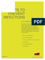 Tips To Prevent Infections 2016