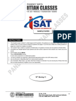 Instructions:: Sample Paper