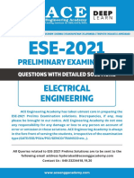 ESE 2021 EE Questions With Detailed Solutions