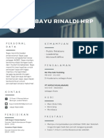Bayu Rinaldi HRP: Personal Data Kemampuan