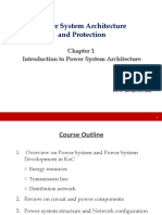 Power System Architecture and Protection 2018-19 Chap 1