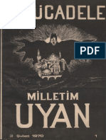 Yeniden Milli Mücadele Dergisi 1970 Sayı - 001