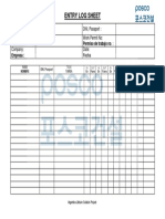 09 Confined Space Entry Log - Update