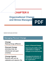 OB - CH8 - Change and Org. Management