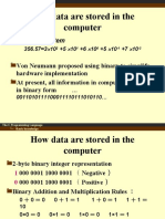 How Data Are Stored in The Computer: Decimal System