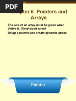 Chapter 5 Pointers and Arrays