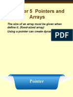 Chapter 5 Pointers and Arrays