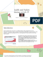 Health and Safety During Covid-19: - Eesha, 11-c, General Studies Project