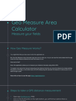 Geo Measure Area Calculator