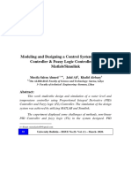 Modeling and Controlling Water Level & Temperature