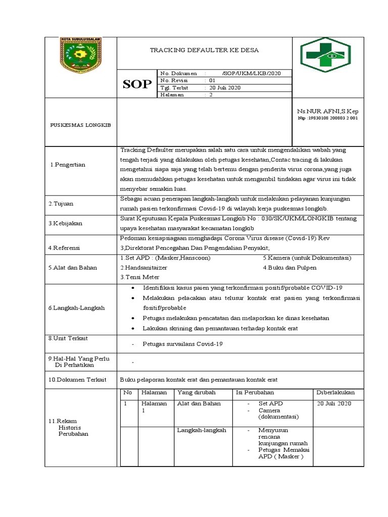LPD Tracking Defaulter | PDF