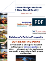 Oklahoma Budget Trends and Outlook (July 2011)
