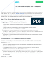 acts-during-east-india-company-rule