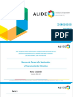 Alide y El Financiamiento Climatico - Romy Calderon