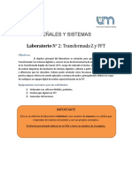 Laboratorio 2 - Transformada Z y FFT