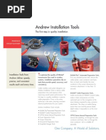 Andrew Installation Tools