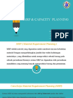 Stmik Palangka Raya 2021 - Material Requirement Planning (MRP) & Capacity Planning