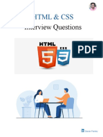 Interview Questions: HTML & Css