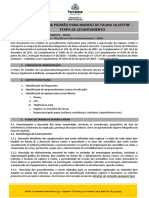 Termo de Referencia Manejo Fauna Levantamento Seuma