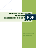 Manual de Processo Administrativo Sancionatório No Âmbito Do IFPR 2 Edição