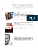 Recomendação de Livros